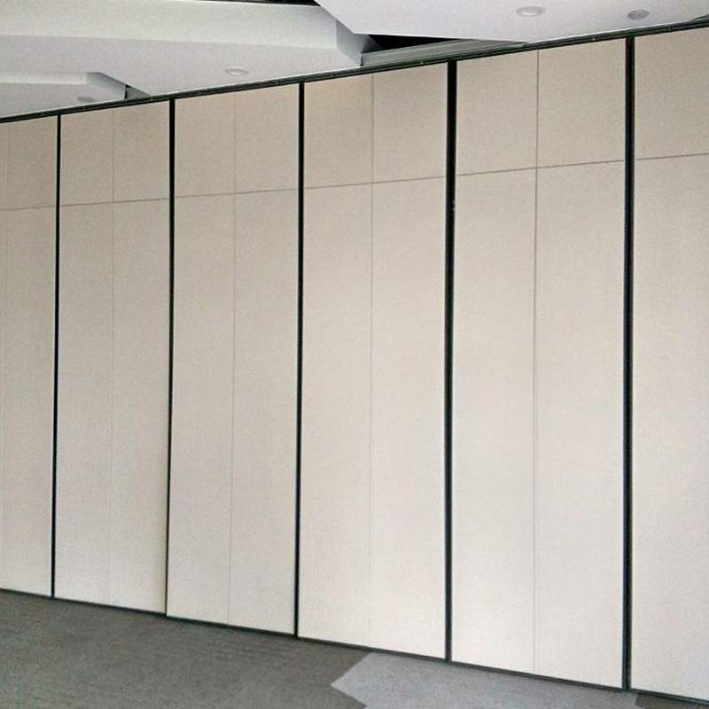 宴会厅包厢隔断饭店包间隔音移动屏风办公室吊轨展板隔板移动隔断