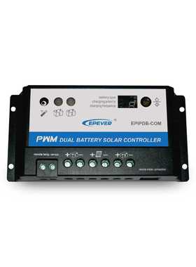 EPever 双电池太阳能控制器 房车控制器 EPIPDB-COM  MT-1