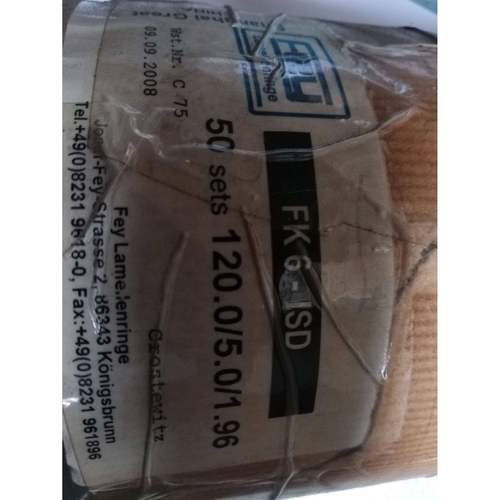 清理库存转让FEY产FK6-ISD120/5*1.96密封弹片