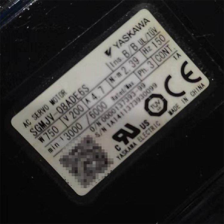 SGMJV-08ADE6S电机SGMSV-10DDA6F驱动器SGDH-75DESGDV-280D11A