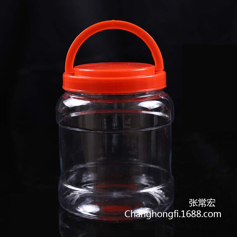 包邮 5斤蜂蜜瓶子塑料 蜂蜜瓶2500g 加厚带提手蜂蜜瓶子 蜂具