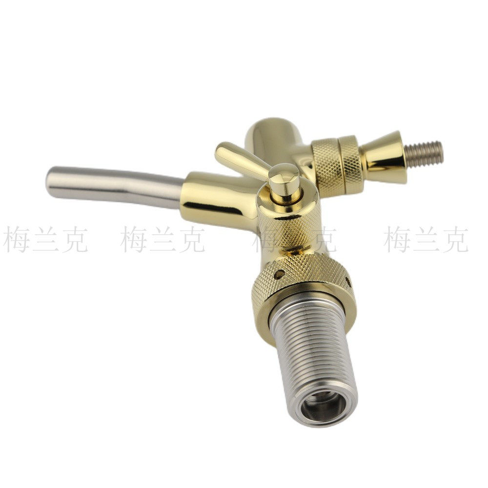 Y型不锈钢酒柱扎啤机分配器设备打酒器