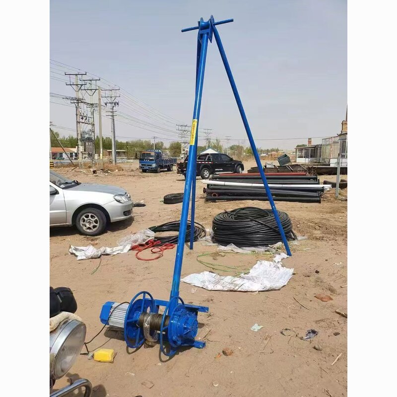新款拔泵提升机大型快慢速 工地 农用家用电动深井打捞神器潜水泵