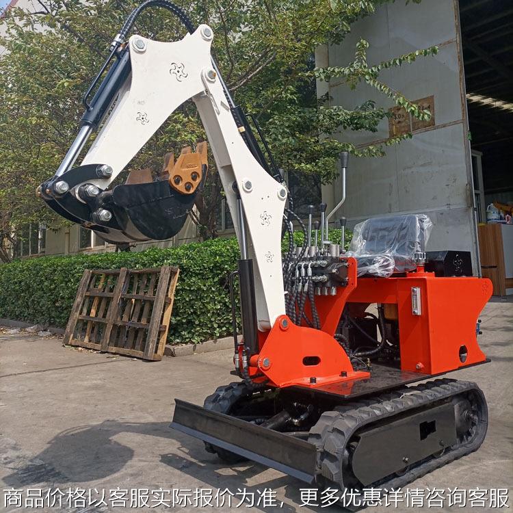 08小型挖掘机挖土价钱 履带式液压挖掘机 果园大棚农业用小勾机