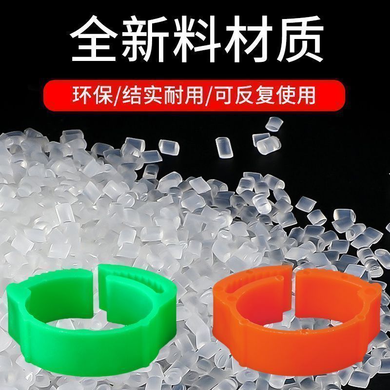 鸡用耐磨脚环记号环卡扣