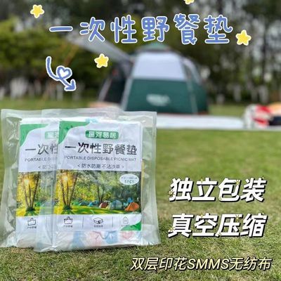 一次性加厚防水便携野餐垫加厚垫