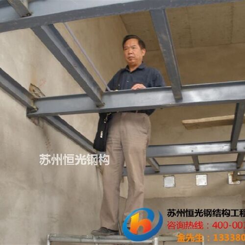苏州钢构结构钢结构楼梯阁楼别墅钢结构楼梯