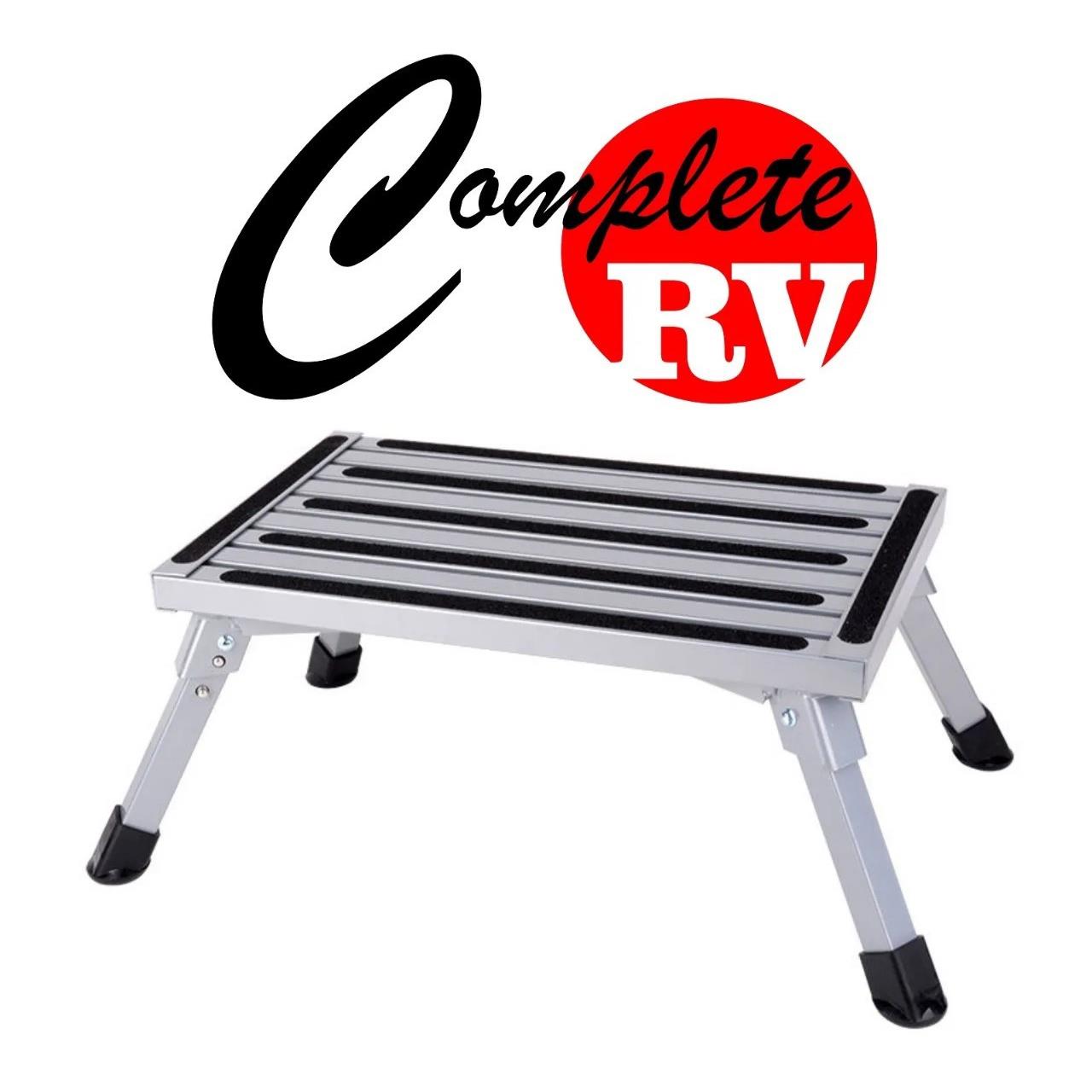 房车凳子折叠加厚铝合金一步凳子小坐凳马扎凳子旅行车上下车凳子