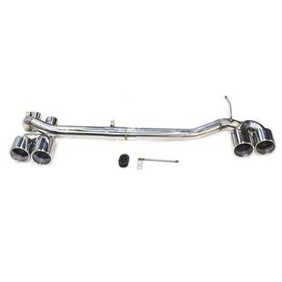 适用宝马5系F10 碳纤M5四出不锈钢尾喉 F18520523525530排气管改装