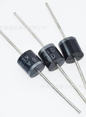 直插KED/MIC整流二极管6A106A1200VR-6整流大芯片