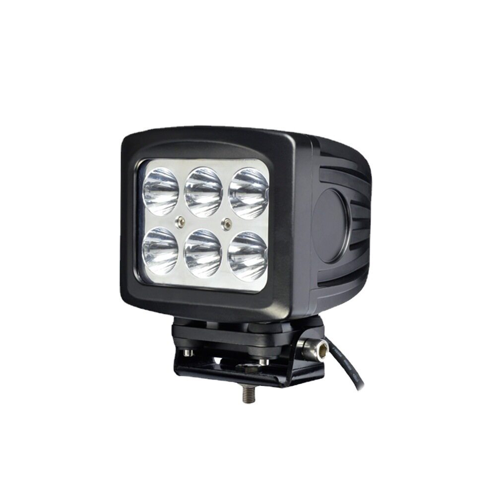 LED60W工作灯高聚亮卡车灯LED方形工作灯工程车灯60WLED越野车灯