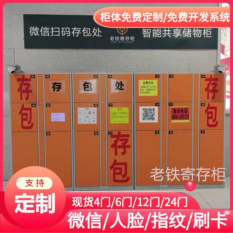 智能自编密码寄存柜/存包柜/储物柜/文件物料存放柜/24门取餐柜子