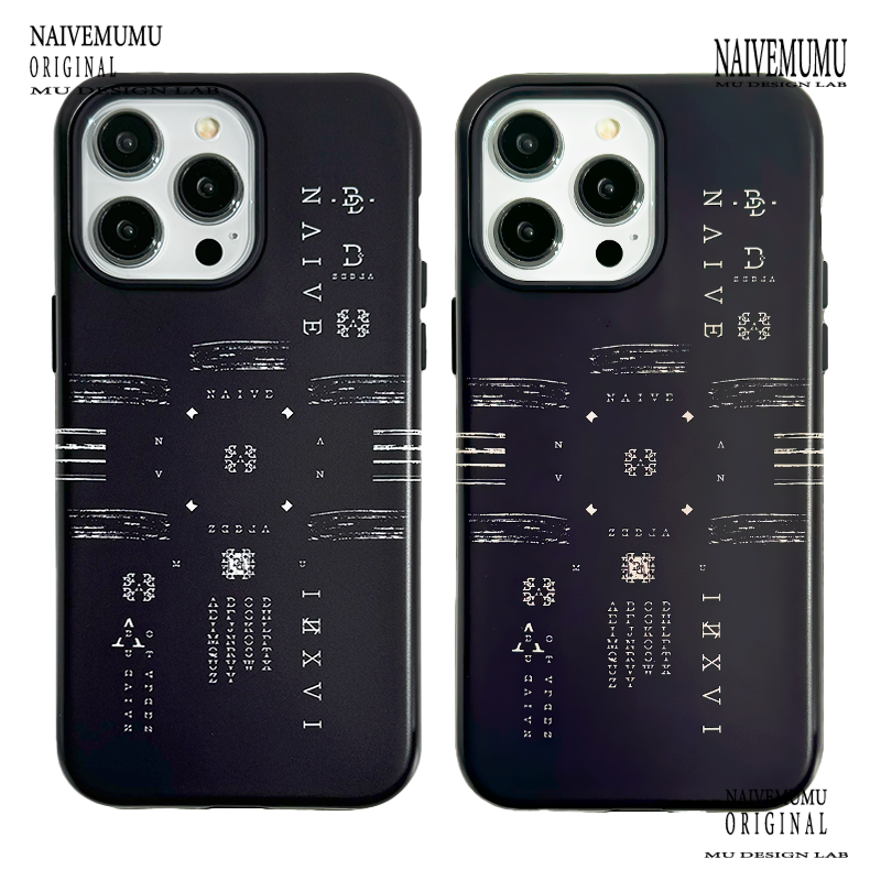原创小众韩国进口菲林适用苹果17promax手机壳iphone16不会撞新款15全包防摔艺术冷淡风潮牌二合一欧美式字母
