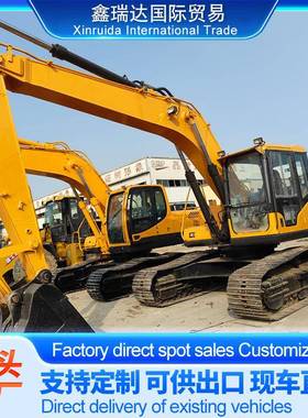 跨境出口卡特320C挖掘机反铲挖机厂家出口机械工程机械履带式挖机