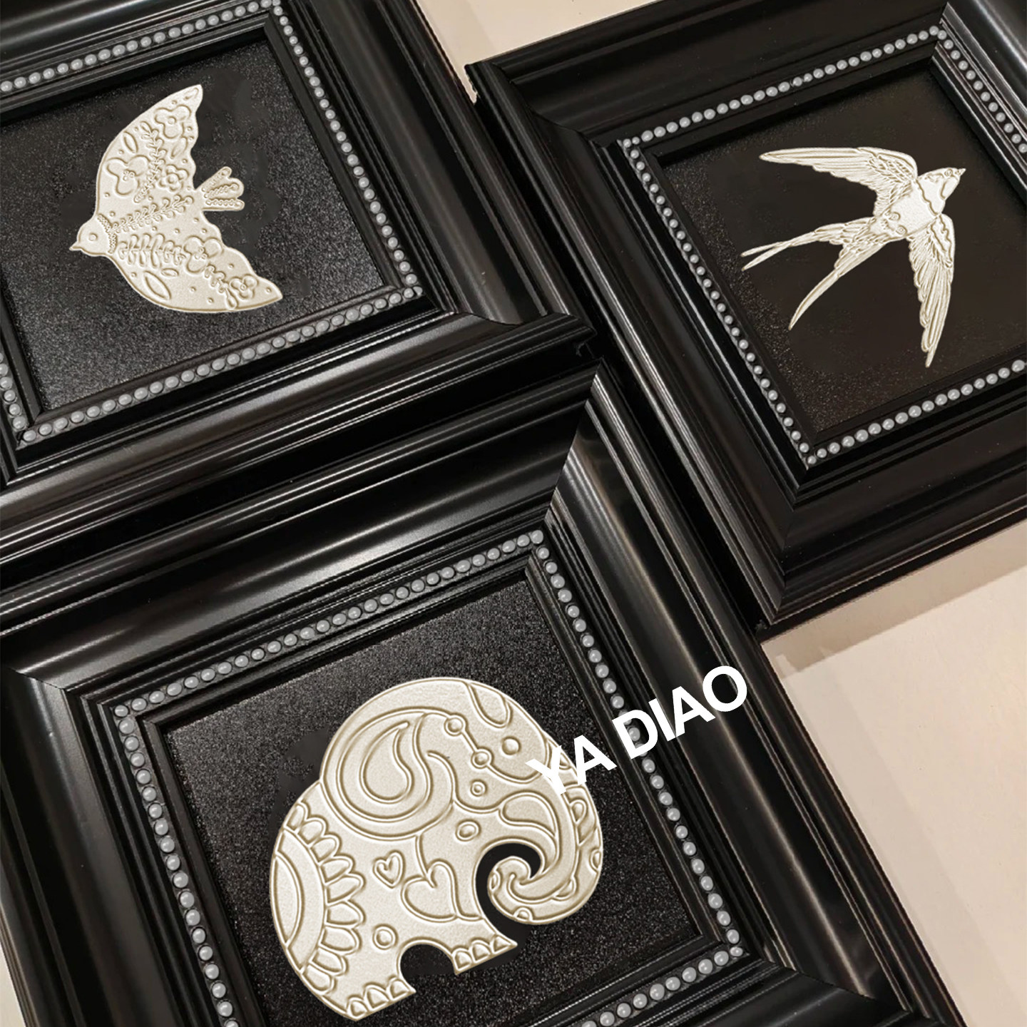 雅调中式非遗diy锡纸画材料包