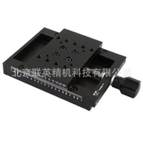 精密型手动平移微位移调整滑台直线性运动SP130-50燕尾副导轨工作