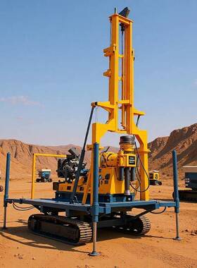 XX-液压勘探钻机液压岩芯钻机专业的打孔取样设备履带岩心钻机