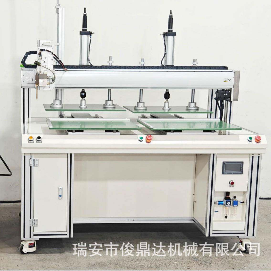 空气净化器封套包边机自动点胶封套热熔胶涂胶机XYZ三轴点胶机