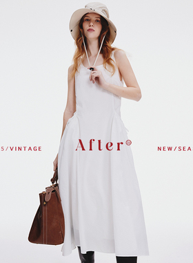 After22休闲工装户外感连衣长裙女
