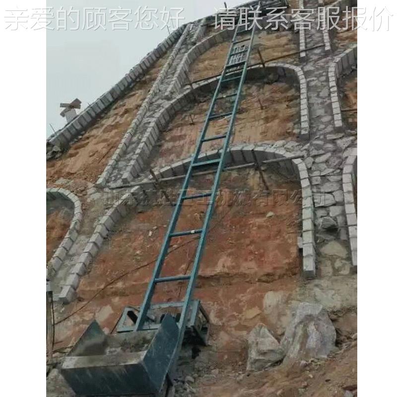 山坡 高上料 地施工材料JSD石头机砂浆提升机长度容量 直销