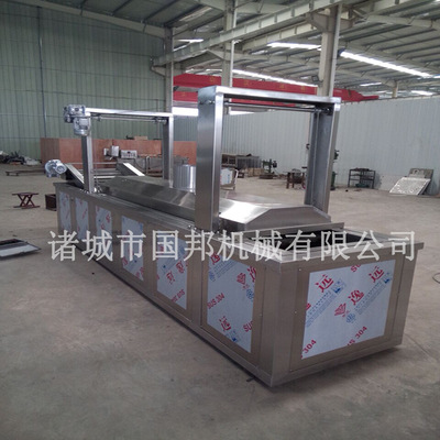 黄花鱼罐头油炸机 油炸辣椒酥生产流水线 老干妈辣酱加工设备