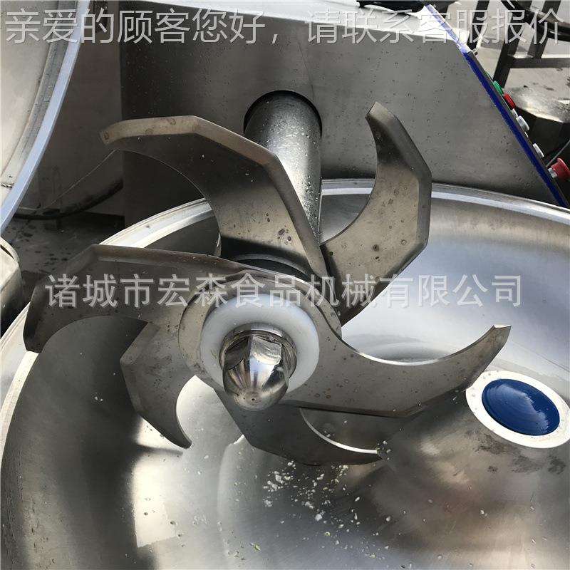 商拉丝蛋根据需求用白斩拌机肉馅鱼丸肉泥斩碎切设备大型双0速8型