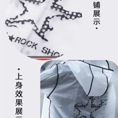 透明雨衣女成人徒步旅游登山学生EVA雨披动漫黑岩射手防水外套潮