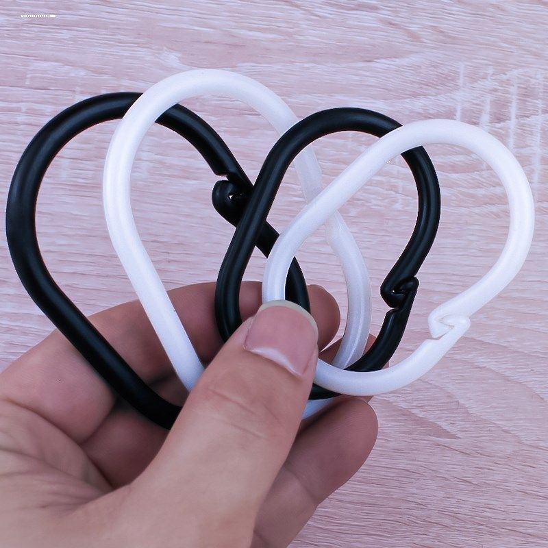 窗帘挂钩延长窗帘扣环c型圈浴帘扣子吊环扣床帘环挂衣帽挂衣浴帘5,居家布艺,窗帘扣,淘宝优惠券,粉丝福利购,淘宝优惠卷