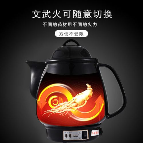 4L5L全自动中药壶煎药家用电煎中医壶砂锅电药罐煮煲熬药陶瓷神器
