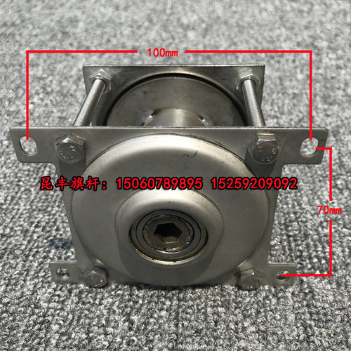 旗杆配件 手摇手动升降装置 旗杆手摇配件 内置升旗不锈钢手摇器