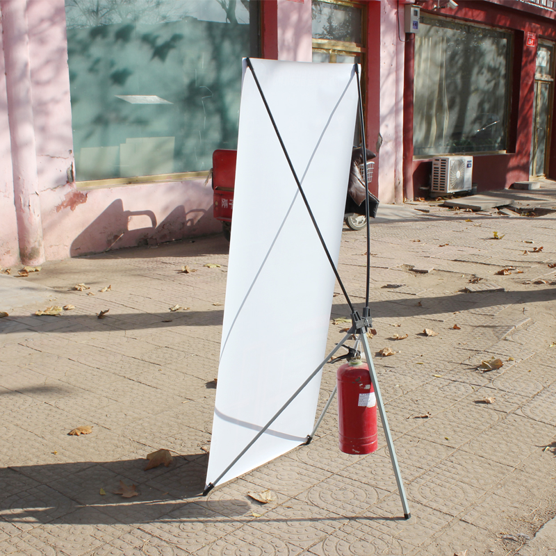 x展架易拉宝80x180广告架子户外防风展示架海报x展架结婚迎宾海报