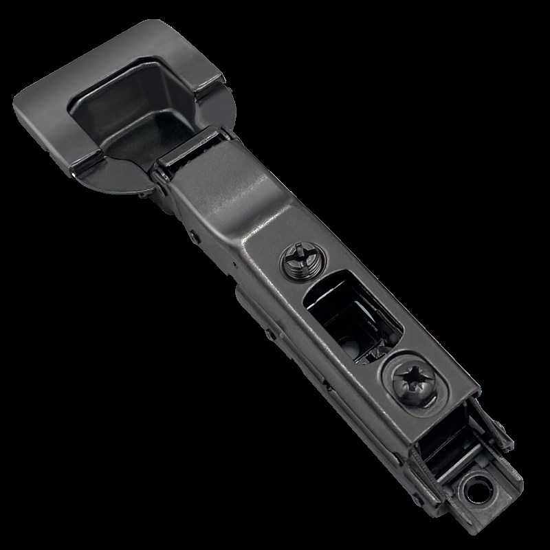 二段力缓冲动车铰链/枪黑一字铰链/全阻尼衣柜门合页橱柜五金铰链