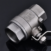 重型加厚球阀 25P两片式 内螺纹耐高温阀门4分 316不锈钢Q11F 304