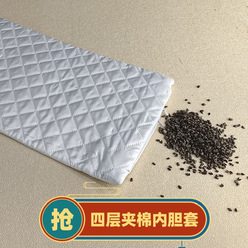 荞麦枕头枕芯内胆套沙发内套巾抱枕袋子内衬布料酒店白色拉链空套