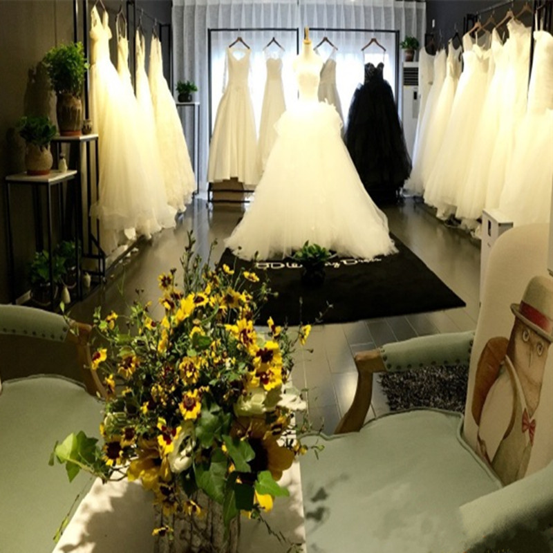 欧式简约落地式婚纱架 服装店展示架 影楼礼服旗袍陈列架挂衣架子