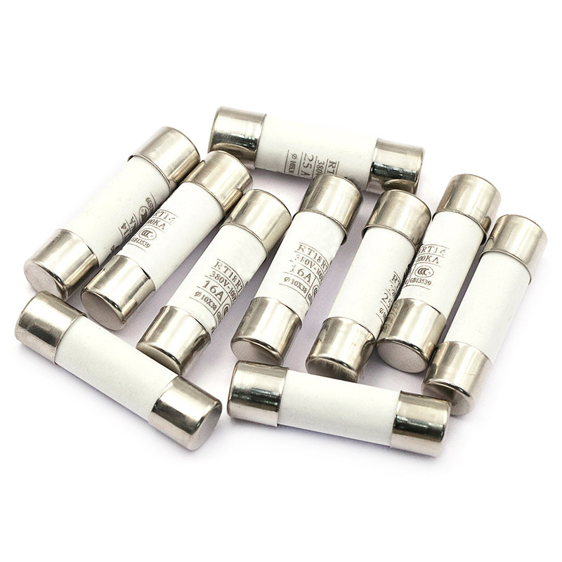 R015熔断器 RO15陶瓷保险丝管10X38 RT18 1A 2A 3A 5A 6A 32A 10A