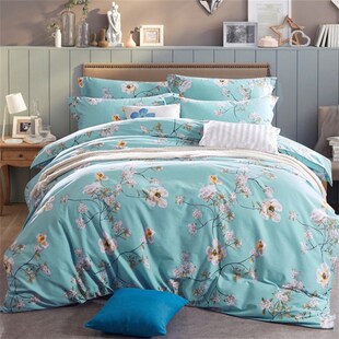 春夏季 1.8米床单纯棉 全棉被套单件150x200x230被罩单人宿舍1.5