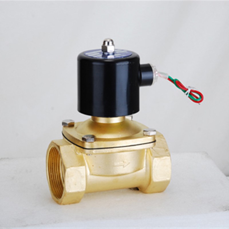 两寸电磁阀进水阀 气阀220V高温120度2W-50 G2电控阀门液体气体