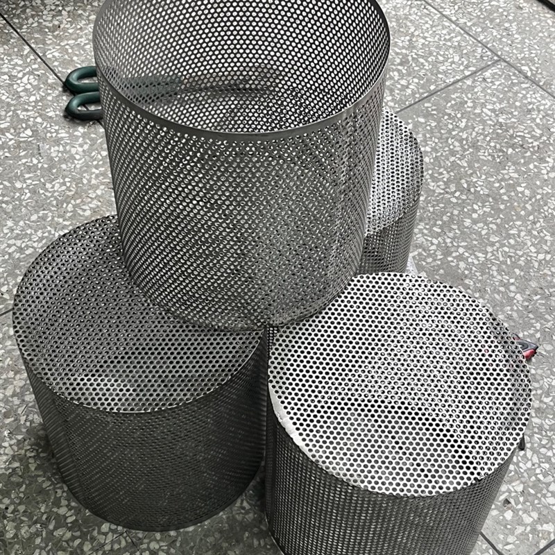 304y型过滤器过滤网不锈钢滤芯加厚圆柱形滤筒暖气管道空调过滤网