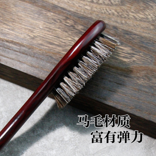 理发扫油头刷子barber专用扫碎发雕刻扫男士发廊渐变美发用品工具