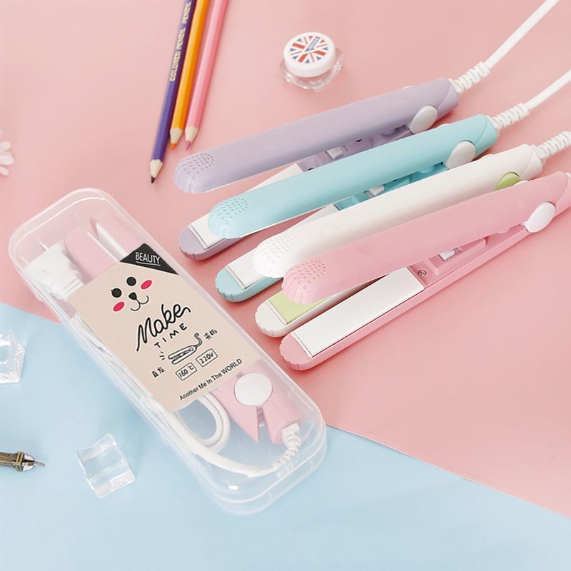 小型电夹板直发卷发棒两用刘海学生拉直板夹迷你便携式熨板烫卷发