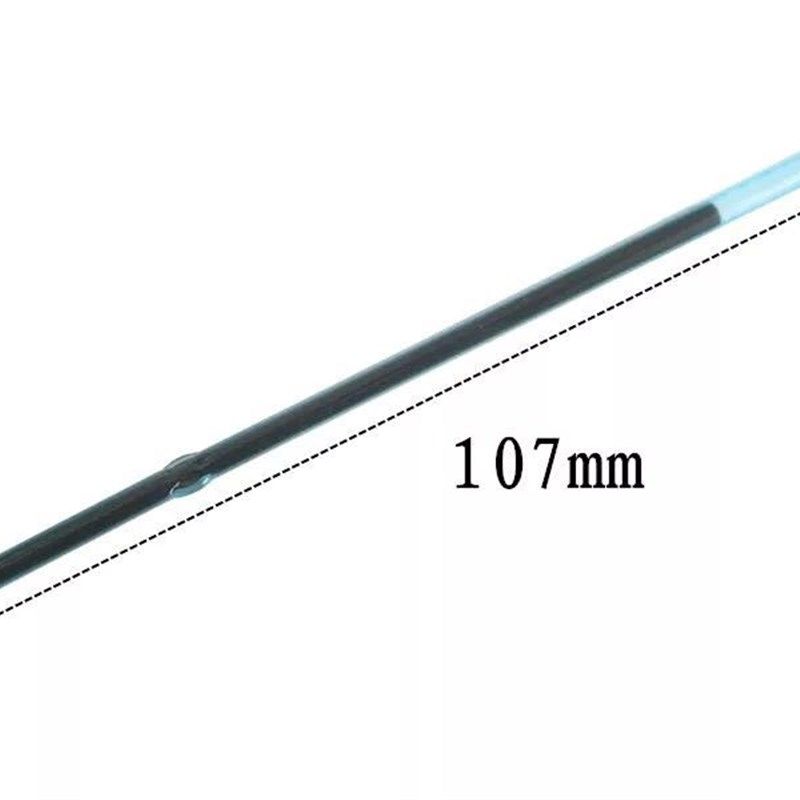 百灵鸟圆珠笔芯 替芯 按动圆珠笔 笔芯 107笔芯 黑色红色蓝色0.7m