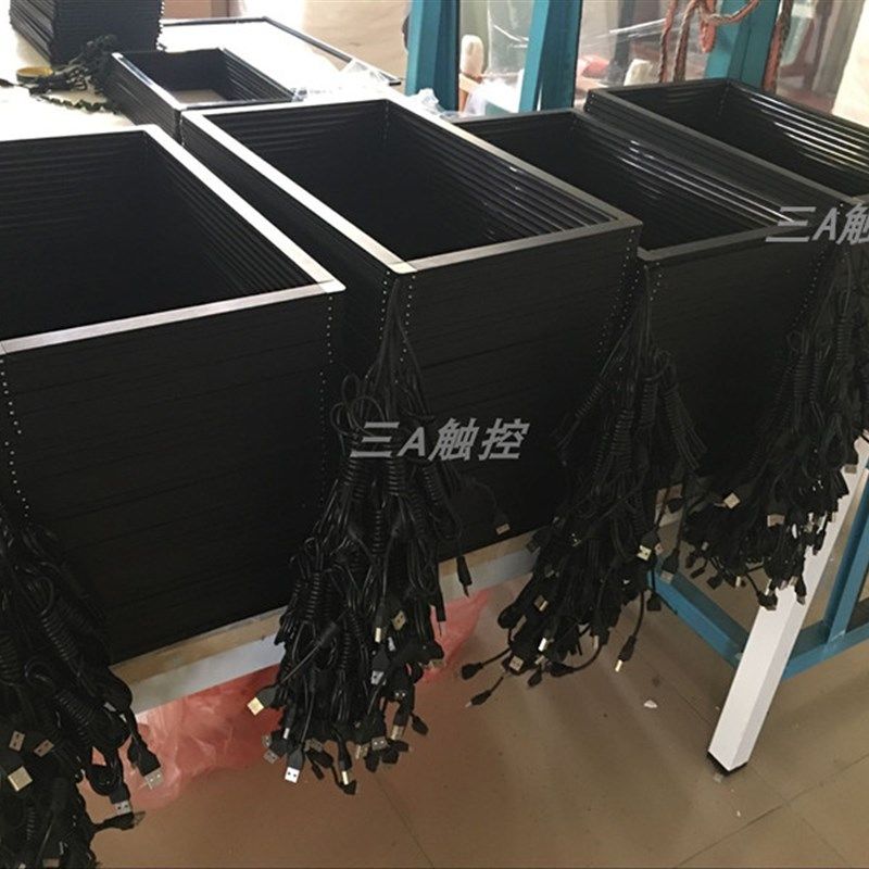 大尺寸触控屏电视脑显示器笔记本拼接投影定做加改装红外触摸屏框