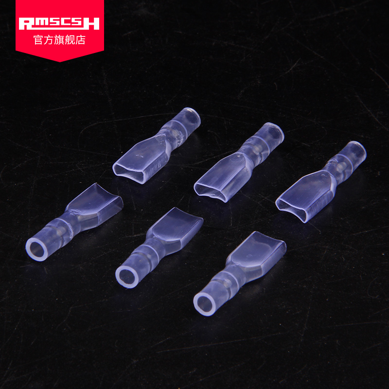 5000个4.8插拔式接线端子插拔式接线端子电线连接器母头插簧护套