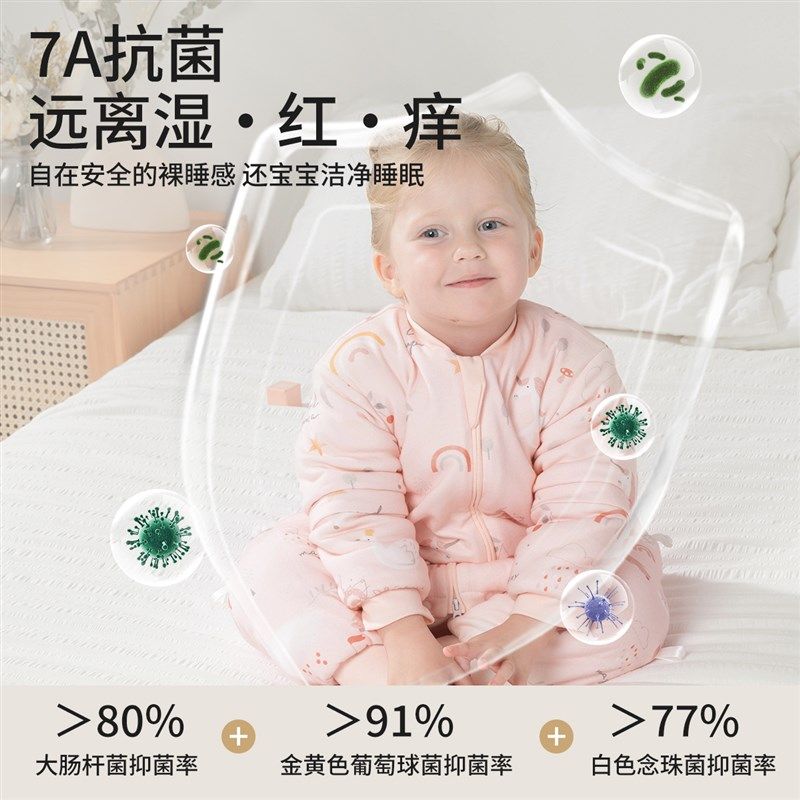 婴儿睡袋秋冬季加厚儿童恒温分腿新生儿小宝宝纯棉睡衣防踢被神器,婴童用品,睡袋/防踢被,淘宝优惠券,粉丝福利购,淘宝优惠卷