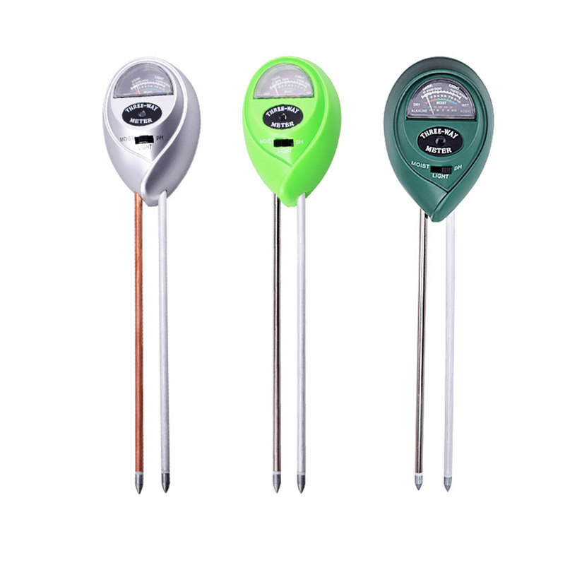 园艺土壤湿度检测仪酸度ph值测试仪无需电池即插即用植物光照检测