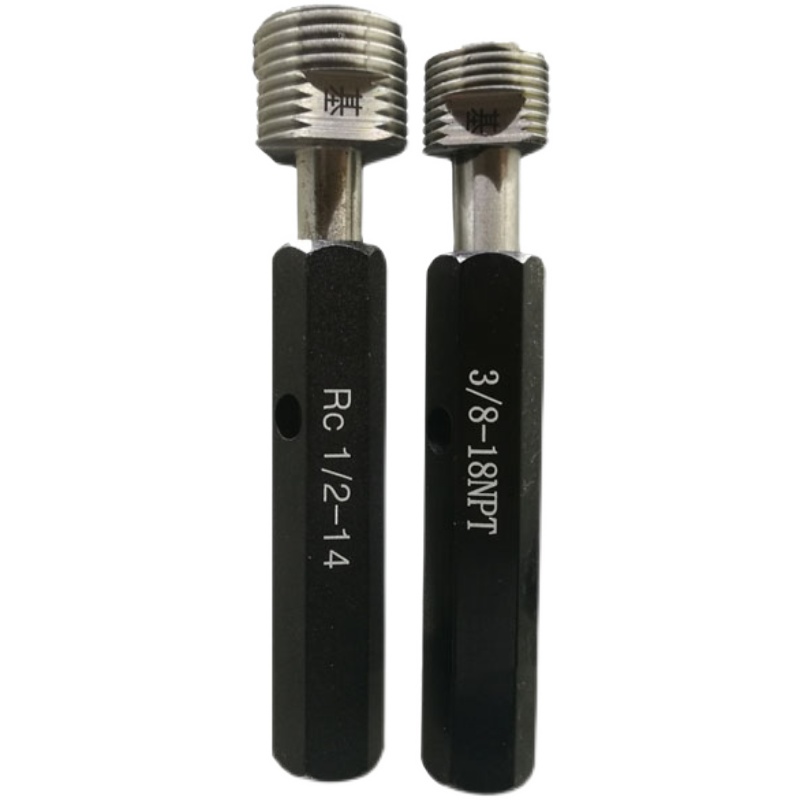 RC/NPT锥管螺纹塞规/通止规/牙规量规NPT1/8-27 RC1/8-28非标定做