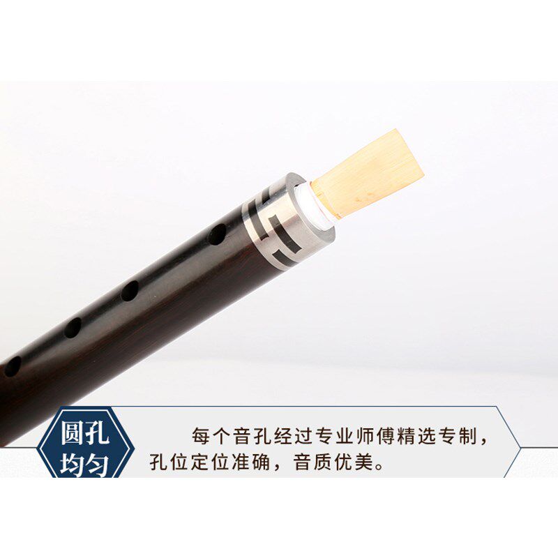 王家彪管子乐器初学者成人管乐民族乐笛专业演奏铸锡白箍催泪管子