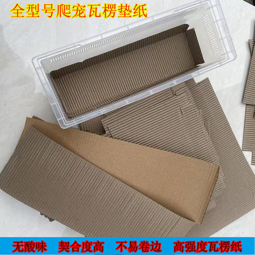 爬宠垫纸瓦楞纸爬虫用品