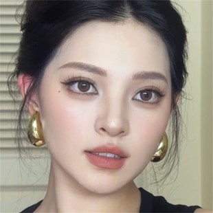 大水滴耳钉金属耳环女夸张复古港风重工欧美大气独特百搭高级耳饰